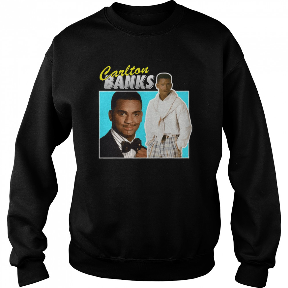 Carlton Banks Montage Fresh Prince Of Bel Air shirt Unisex Sweatshirt