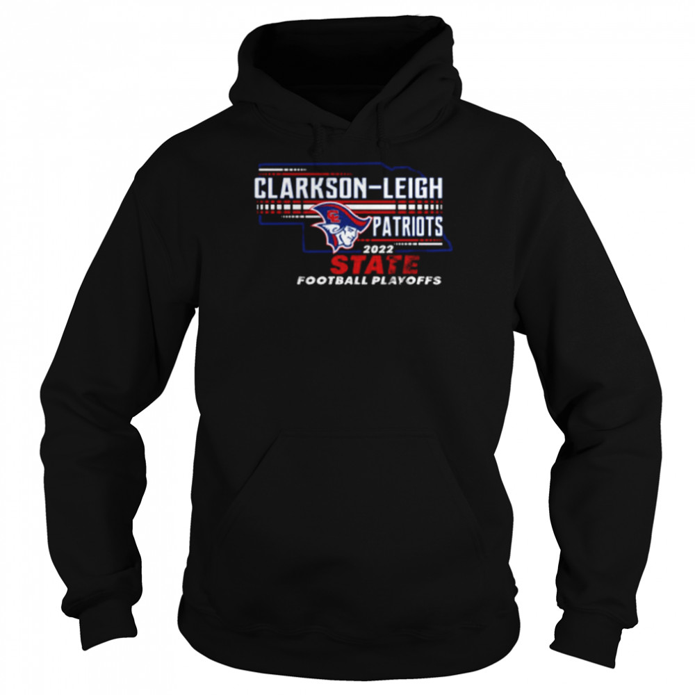 Clarkson Leigh Patriots 2022 State Football Playoff shirt Unisex Hoodie