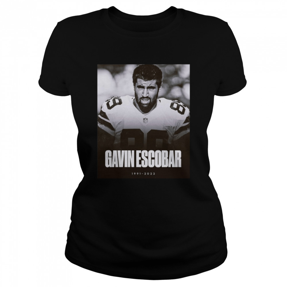 Dallas Cowboy Gavin Escobar 1991-2022 Classic Women's T-shirt