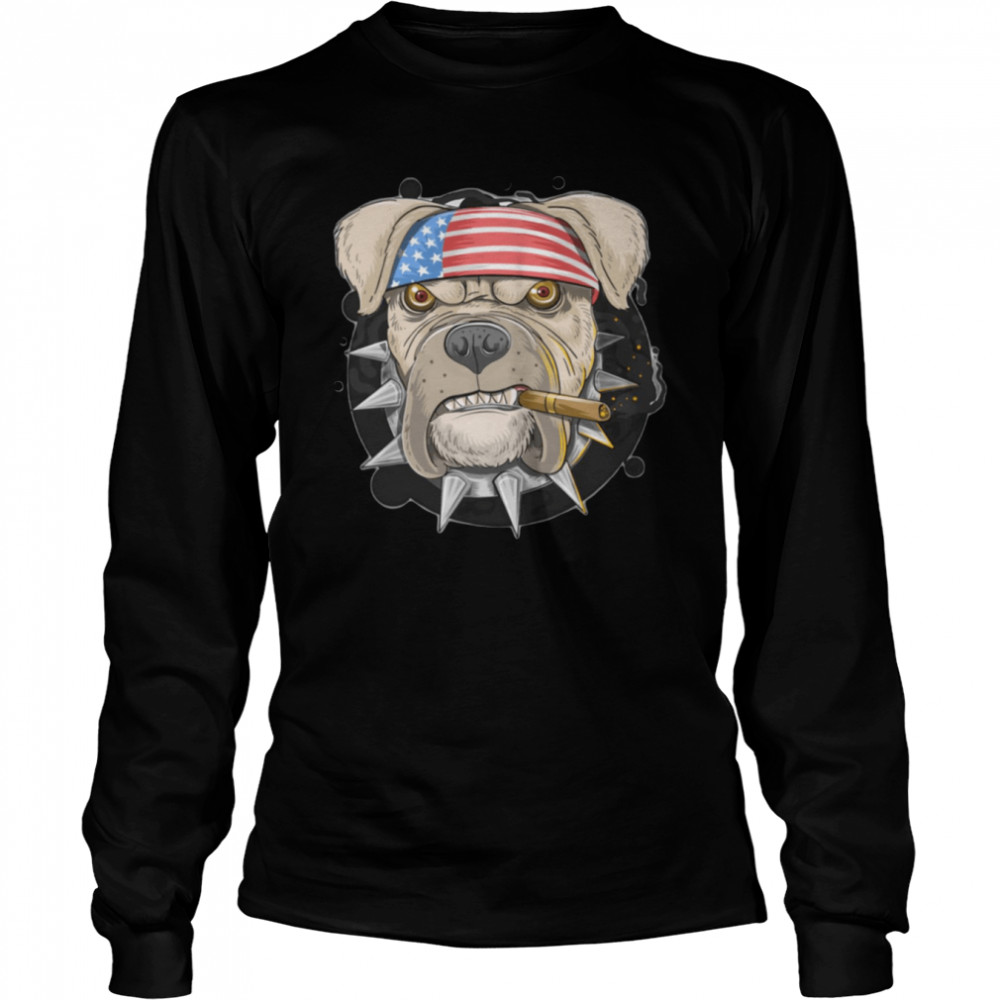 Fierce Dog Adorable Dog Snoop Dogg shirt Long Sleeved T-shirt