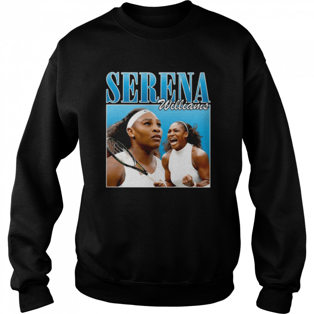 Great Player Tennis Sports Art Serena Williams shirt Unisex Sweatshirt