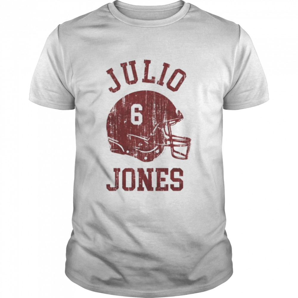 Julio Jones 6 Tampa Bay helmet football shirt Classic Men's T-shirt