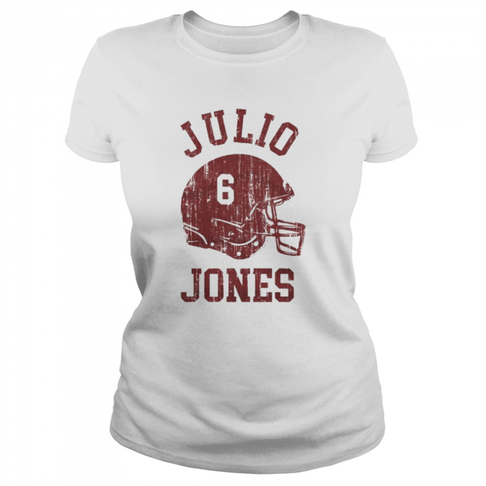 Julio Jones 6 Tampa Bay helmet football shirt Classic Women's T-shirt