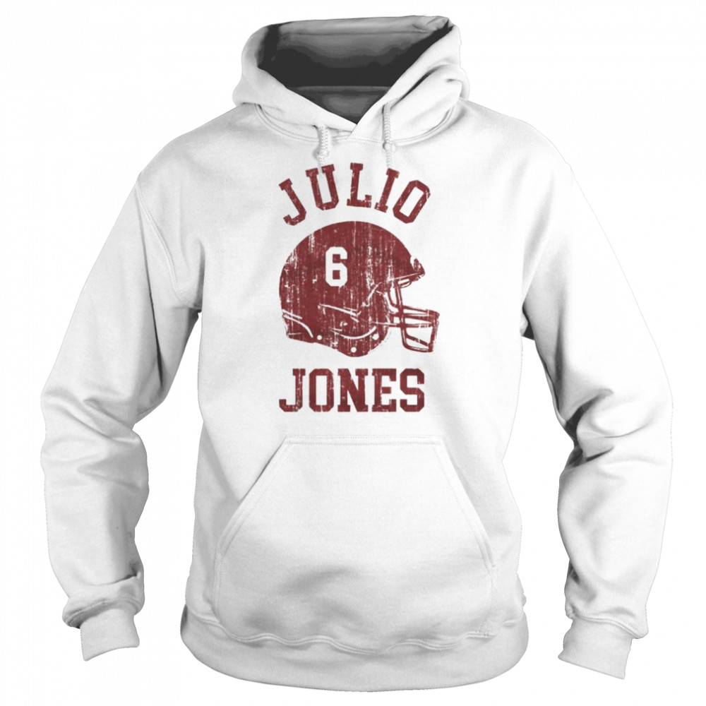 Julio Jones 6 Tampa Bay helmet football shirt Unisex Hoodie