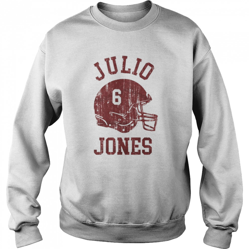Julio Jones 6 Tampa Bay helmet football shirt Unisex Sweatshirt