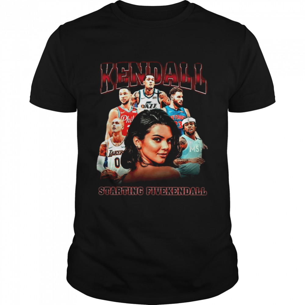 Kendall Jenner Starting Five Kardashian shirt