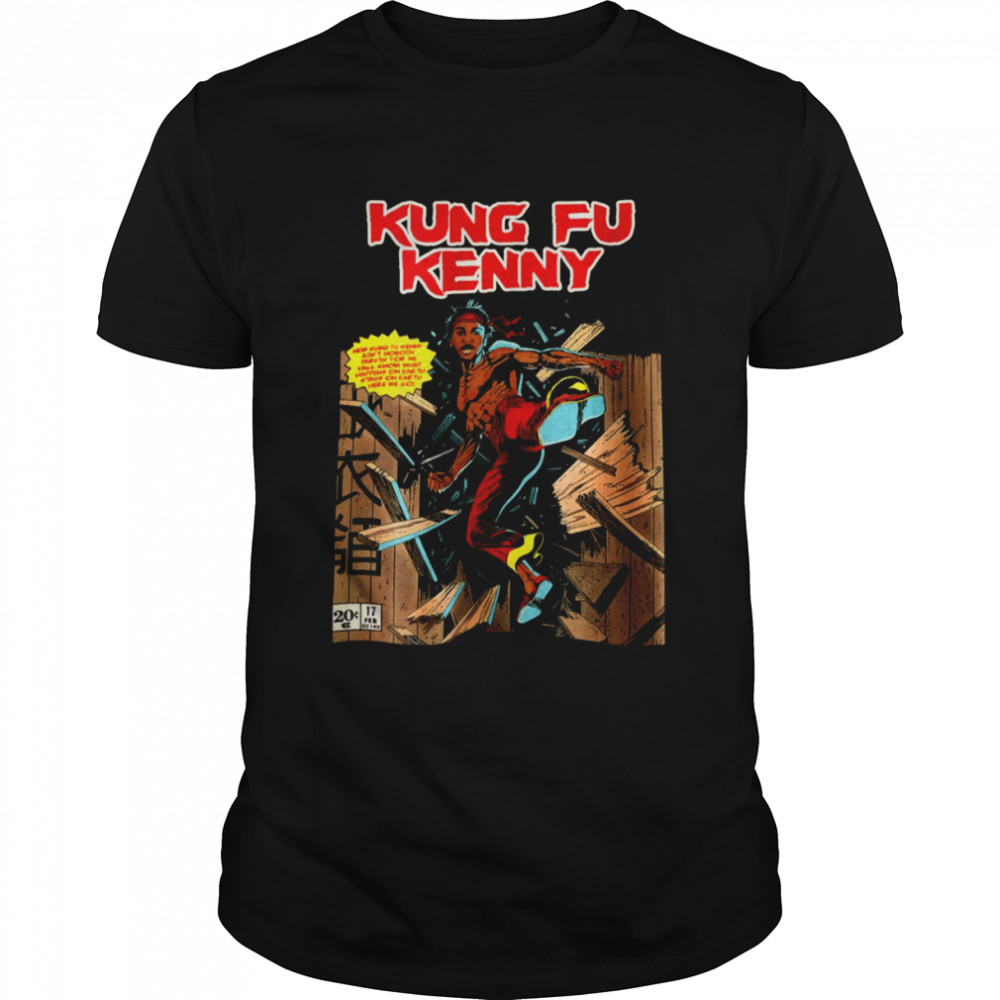 Kendrick Lamar Inspired Kung Fu Kenny shirt