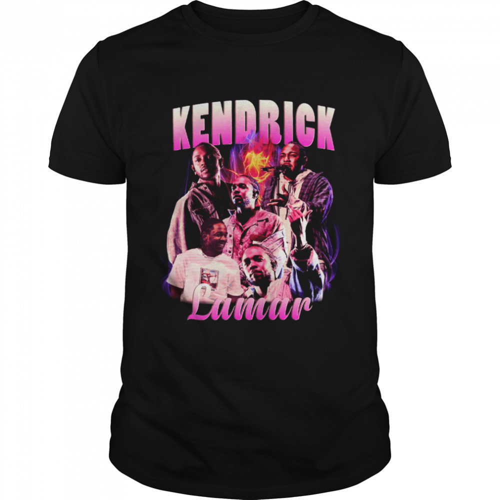 Kendrick Lamar Vintage 90s Raptees shirt Classic Men's T-shirt
