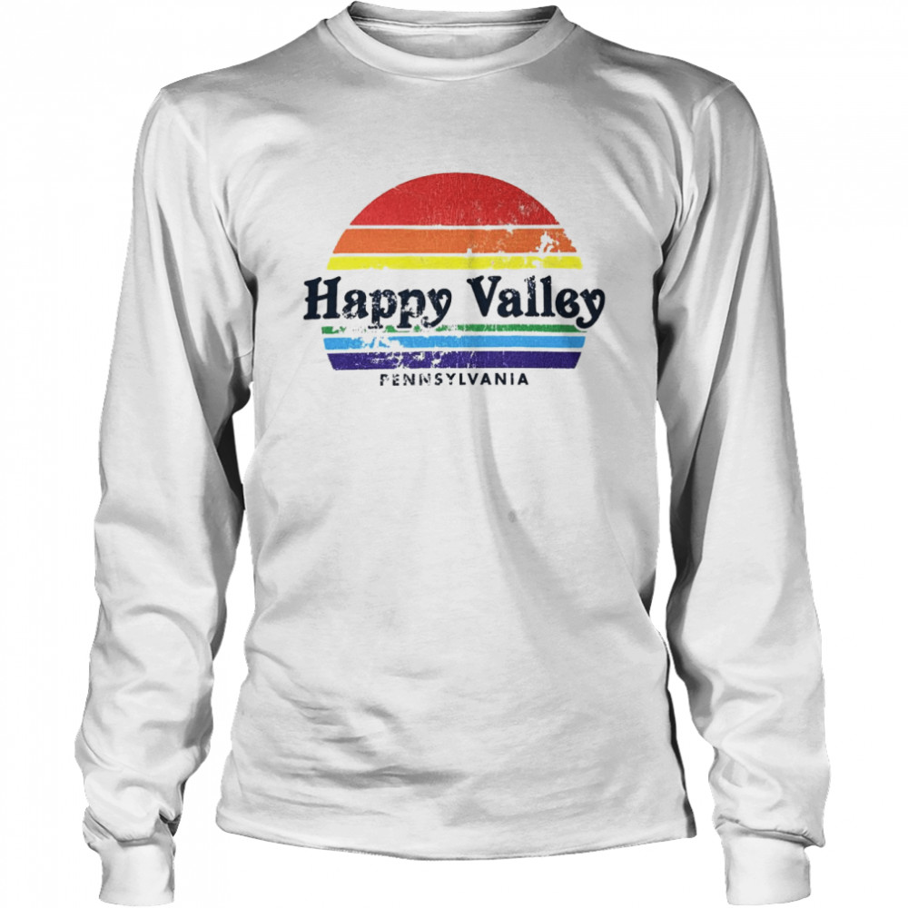 League Happy Valley Pennsylvania vintage shirt Long Sleeved T-shirt