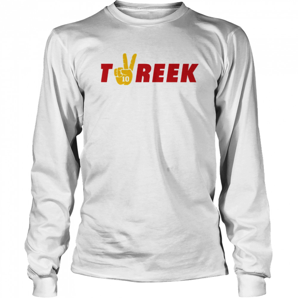 Logo Of Tyreek Hill Carton shirt Long Sleeved T-shirt
