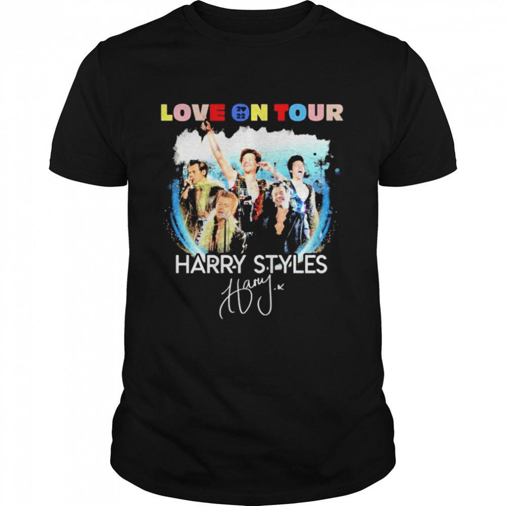 Love On Tour 2022 Harry Styles signature shirt
