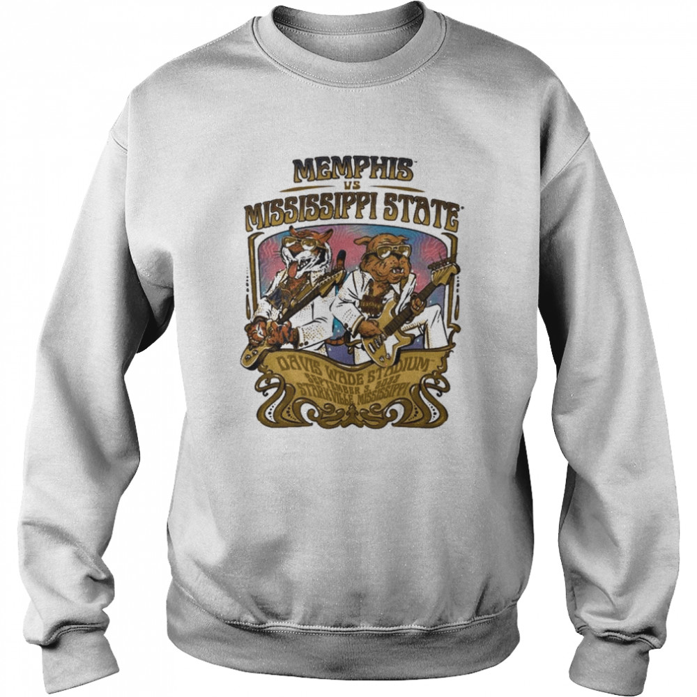 Memphis Tigers Vs. Mississippi State Bulldogs Game Day 2022  Unisex Sweatshirt