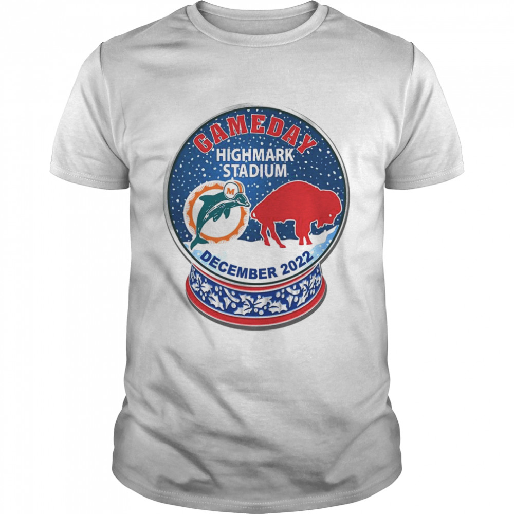 Miami Dolphins Vs Buffalo Bills Game Day Hatpin Highmark Stadium December 2022  Classic Men's T-shirt