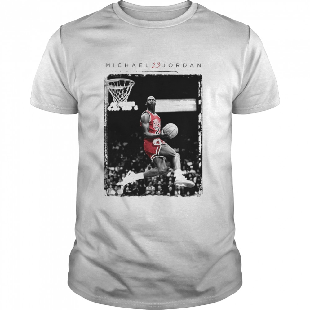 Michael Jordan 1987 Dunk Classic NBA Sport 2022 shirt Classic Men's T-shirt