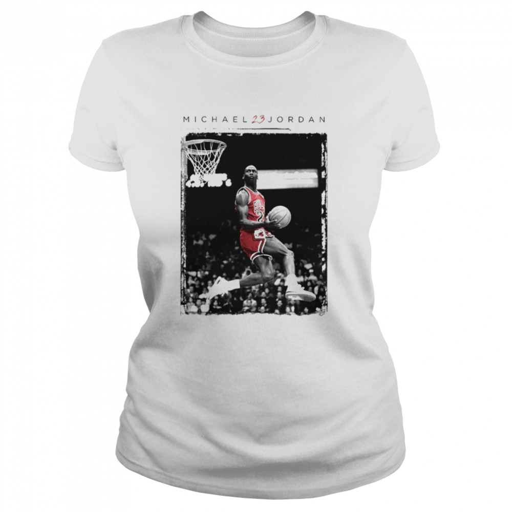Michael Jordan 1987 Dunk Classic NBA Sport 2022 shirt Classic Women's T-shirt