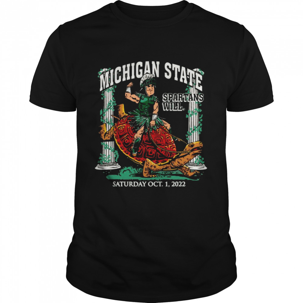 Michigan State Spartans Vs. Maryland Terrapins Game Day 2022 Shirt