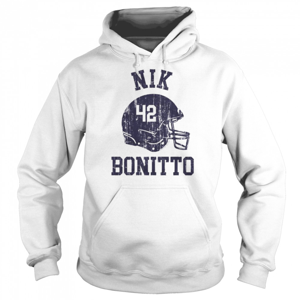 Nik Bonitto 42 Denver helmet shirt Unisex Hoodie