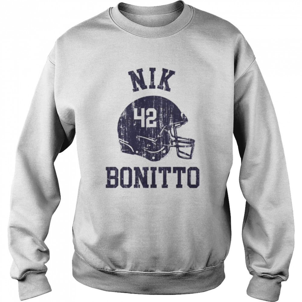 Nik Bonitto 42 Denver helmet shirt Unisex Sweatshirt