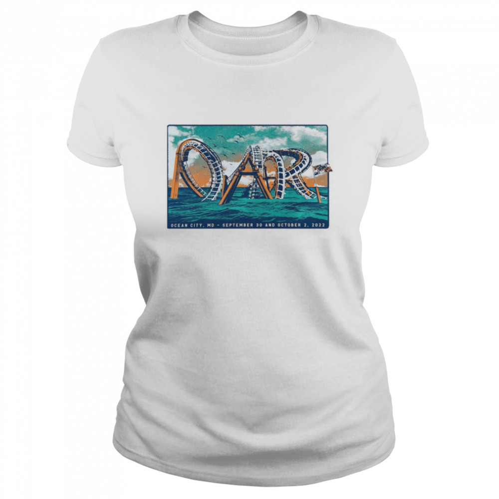 OAR Oceans Calling Festival Events Ocean City Maryland Sept 30 And Oct 2 2022 Poster shirt Classic Women's T-shirt