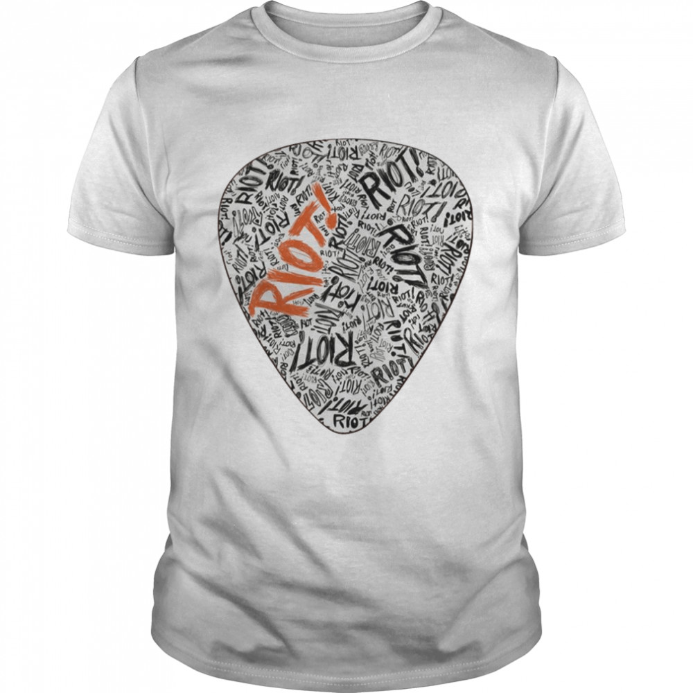 Paramore The Final Riot Guitar Plectrum shirt Classic Men's T-shirt