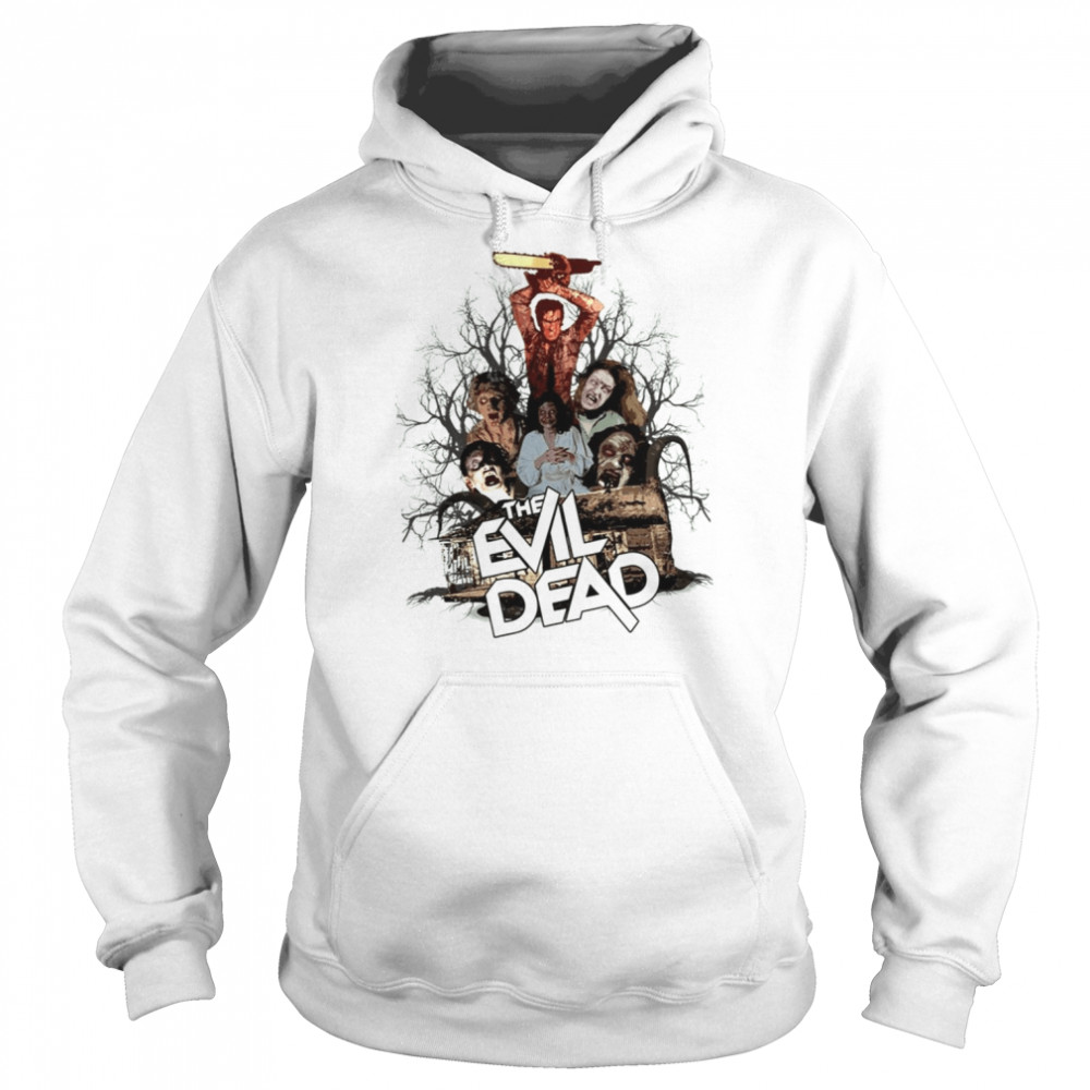 Scary Squad The Evil Dead 80s Retro shirt Unisex Hoodie