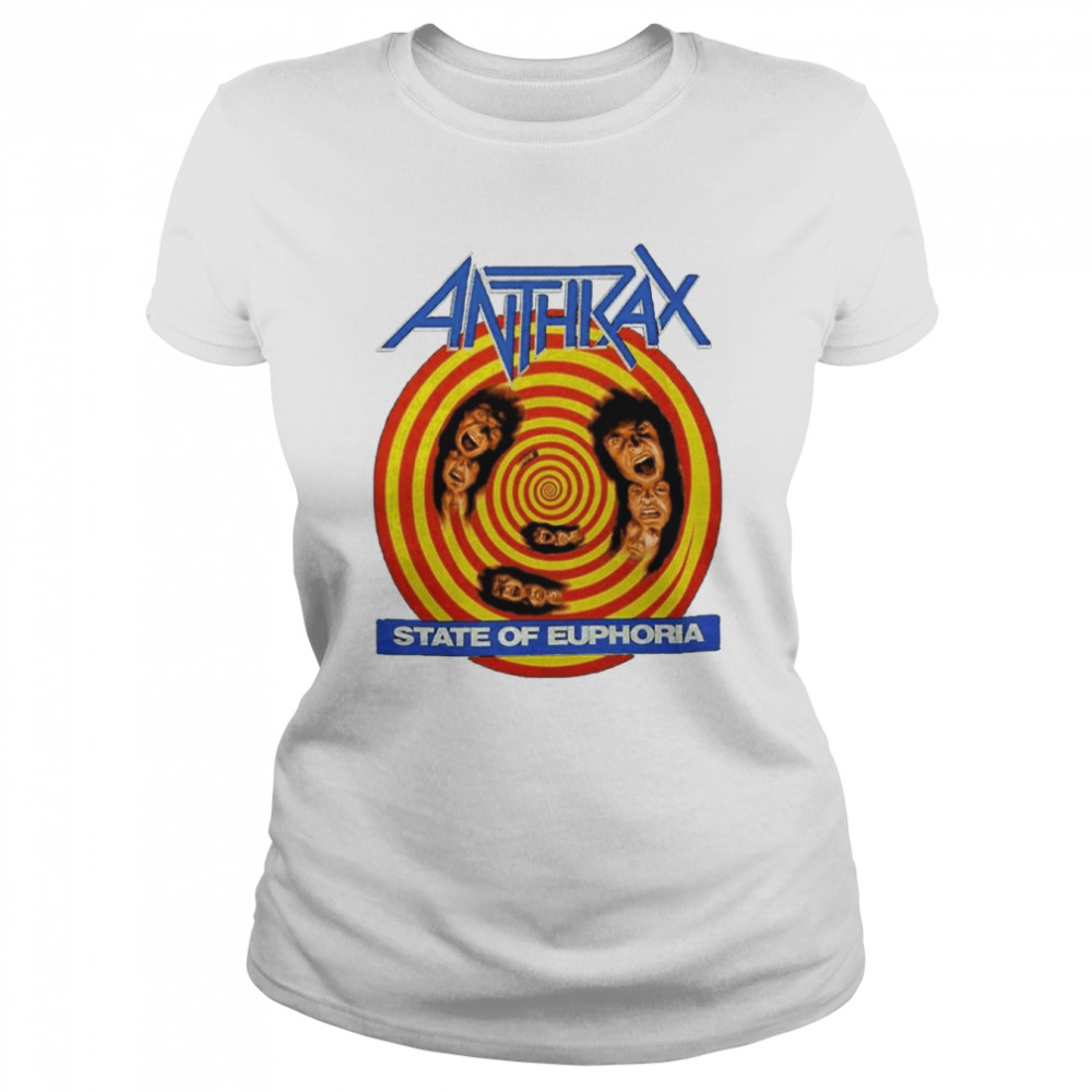 State The Euphoria Anthrax shirt Classic Women's T-shirt
