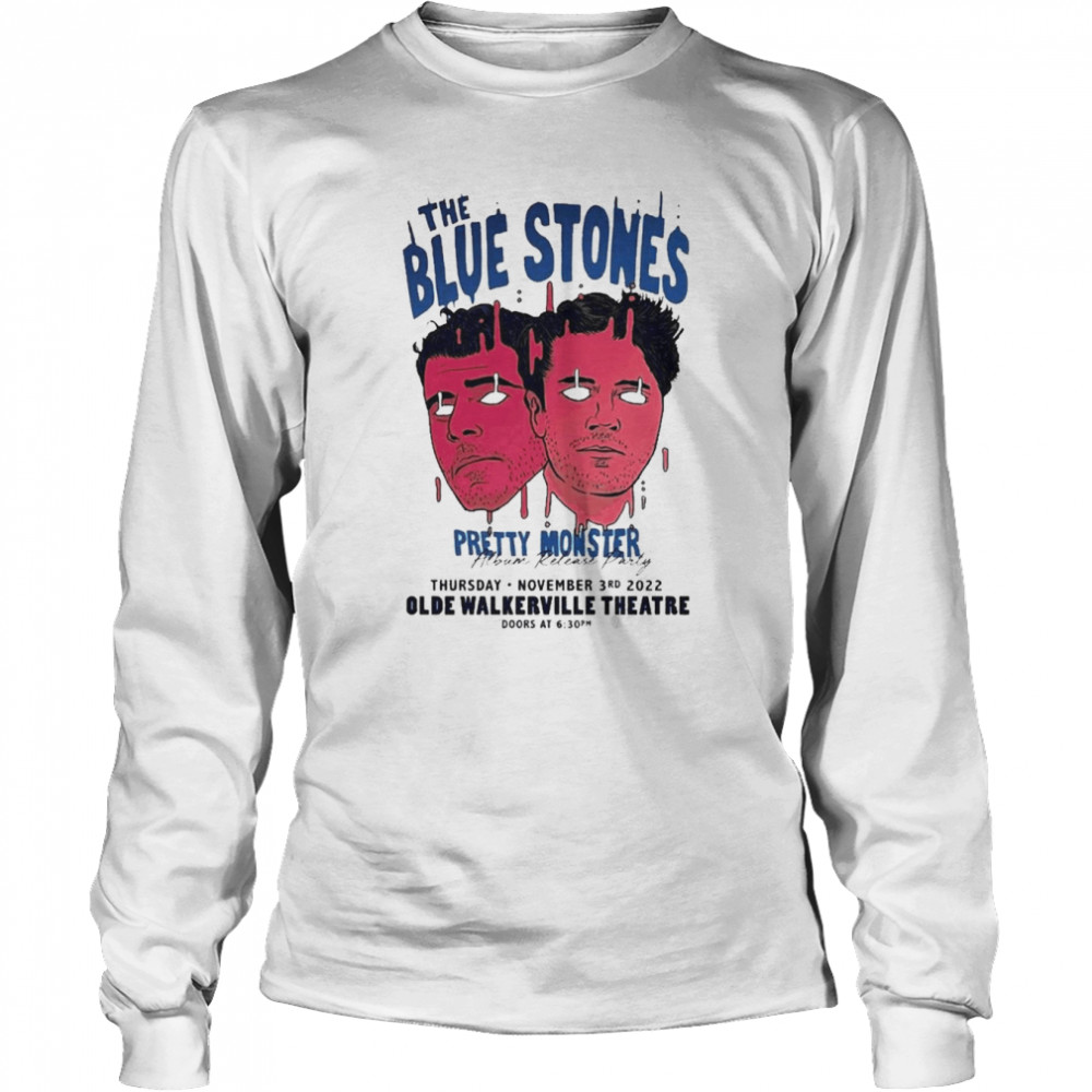 The Blue Stones The Olde Walkerville Theatre November 3rd 2022  Long Sleeved T-shirt