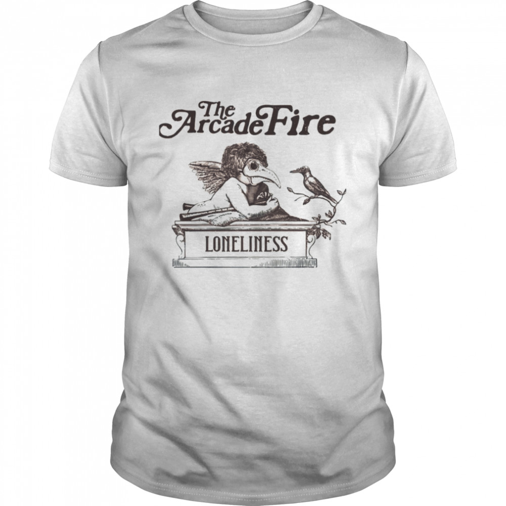 The Raven Head Arcade Fire Loneliness 3 shirt