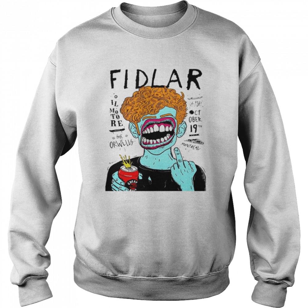 Vintage Design Album Cover Fidlar Graphic shirt Unisex Sweatshirt