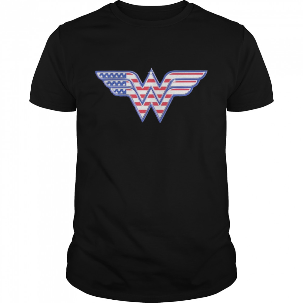 Wonder Woman Red White & Blue Shirt