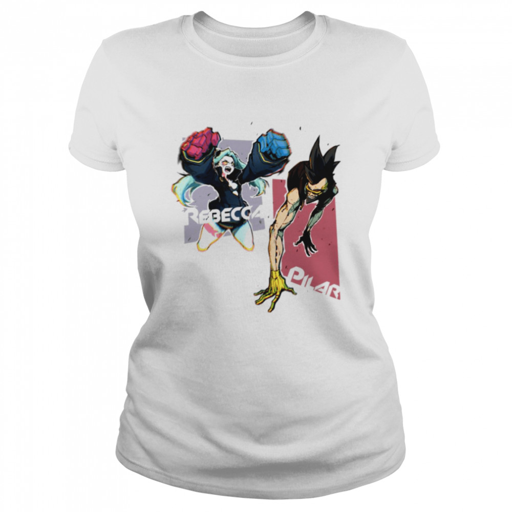 Friends Rebecca And Pilar Cyberpunk Edgerunners shirt Classic Women's T-shirt
