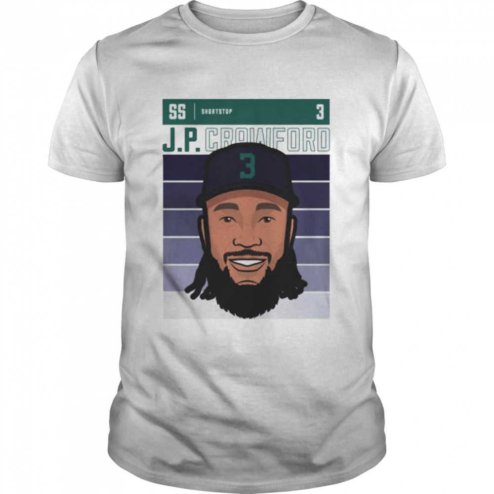 J.P. Crawford Seattle Fade shirt