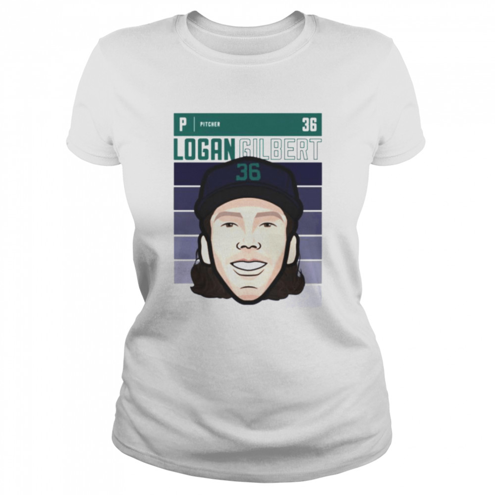 Logan Gilbert Seattle Fade shirt Classic Women's T-shirt
