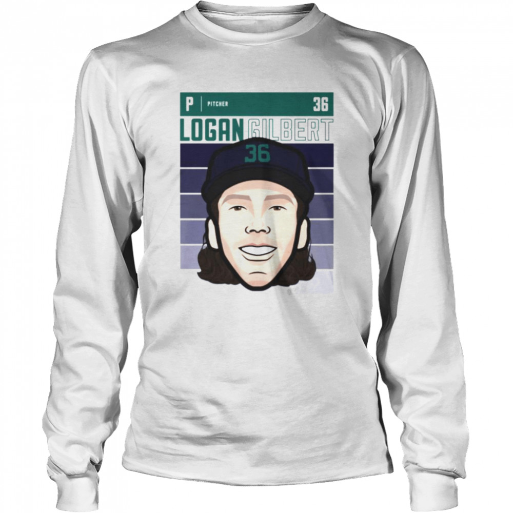 Logan Gilbert Seattle Fade shirt Long Sleeved T-shirt