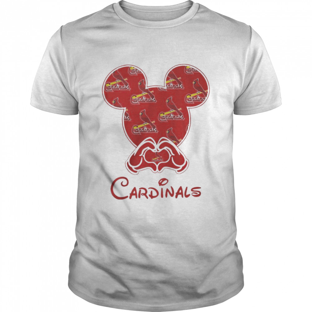 Mickey mouse St Louis Cardinals football shirt