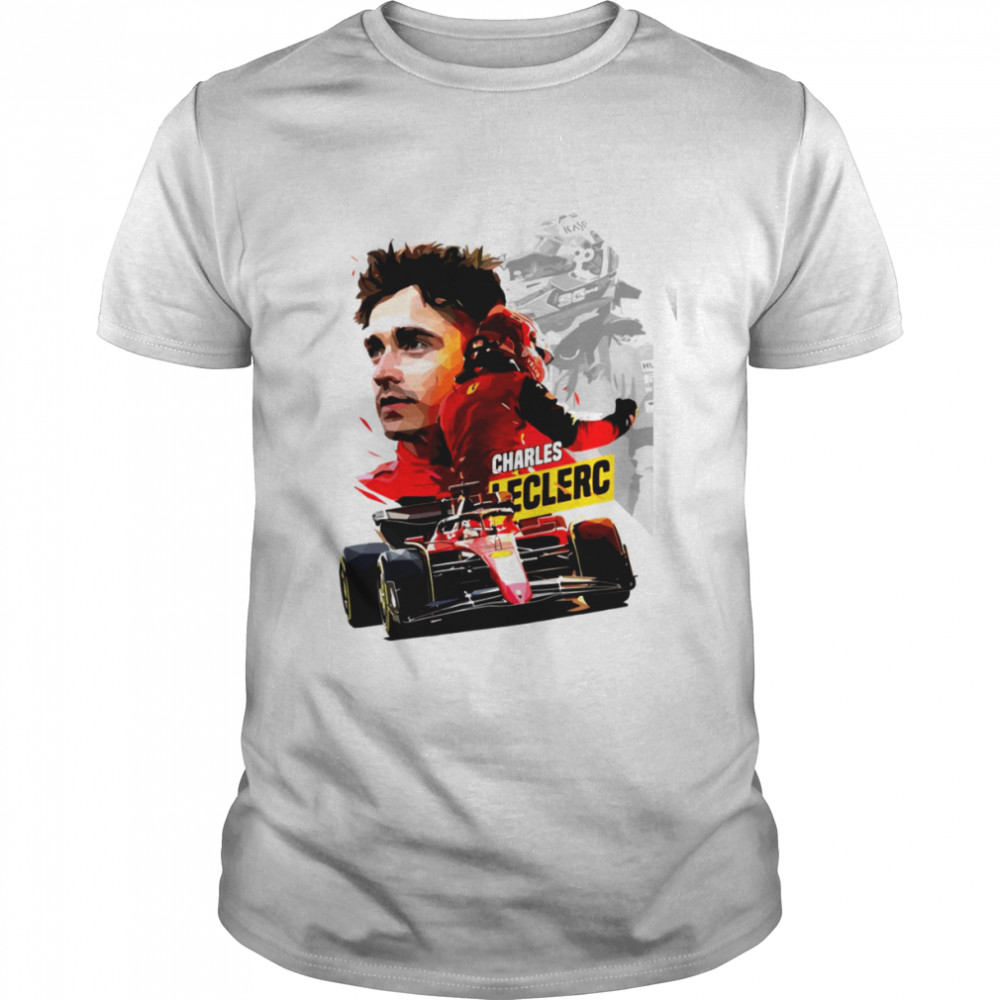 Nascar Charles Leclerc Monza shirt