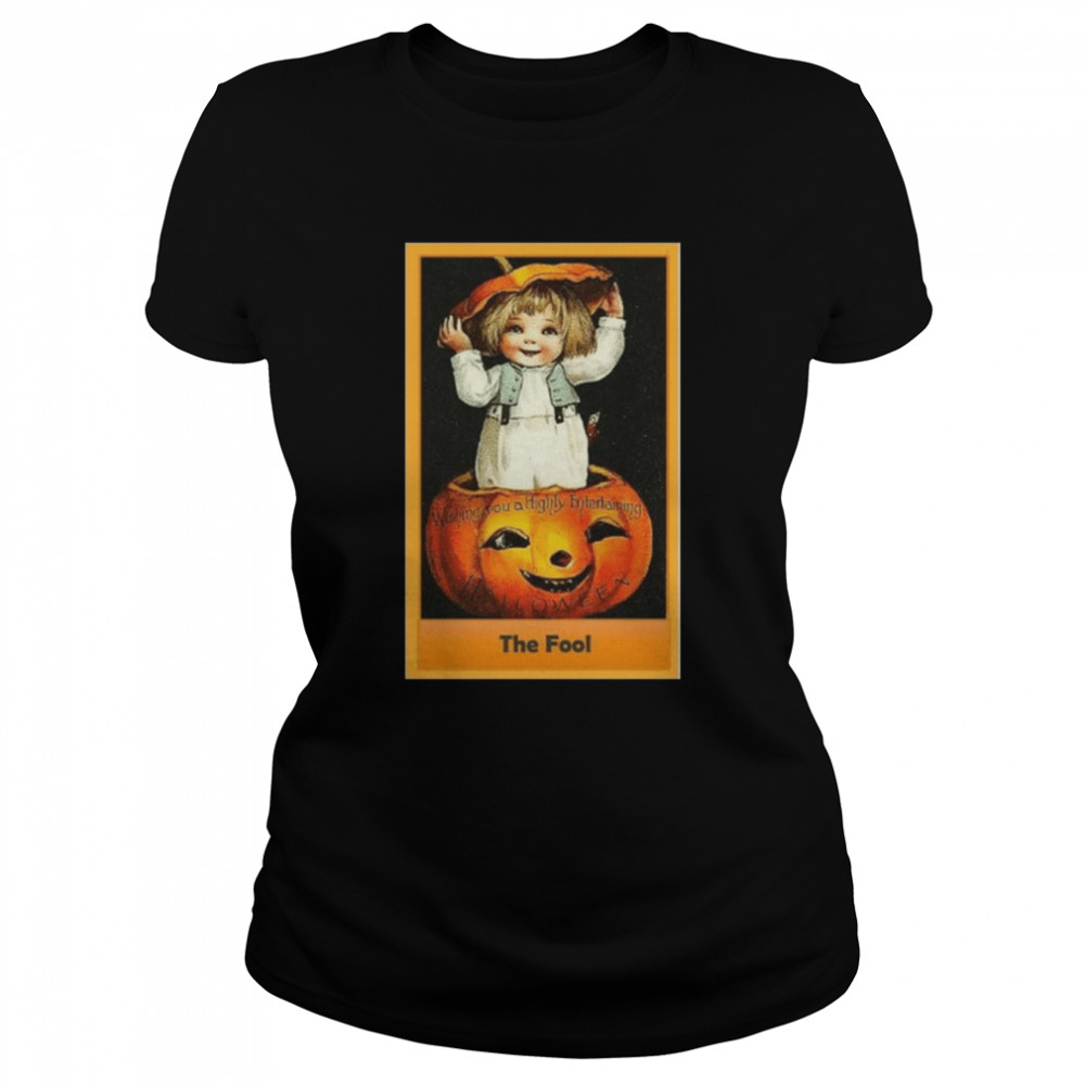 Pocus Hocus Pocus Tarot Halloween The Fool shirt Classic Women's T-shirt