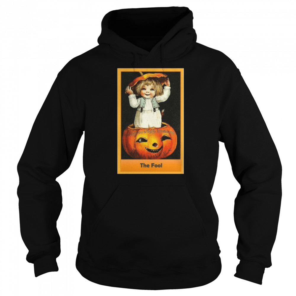 Pocus Hocus Pocus Tarot Halloween The Fool shirt Unisex Hoodie