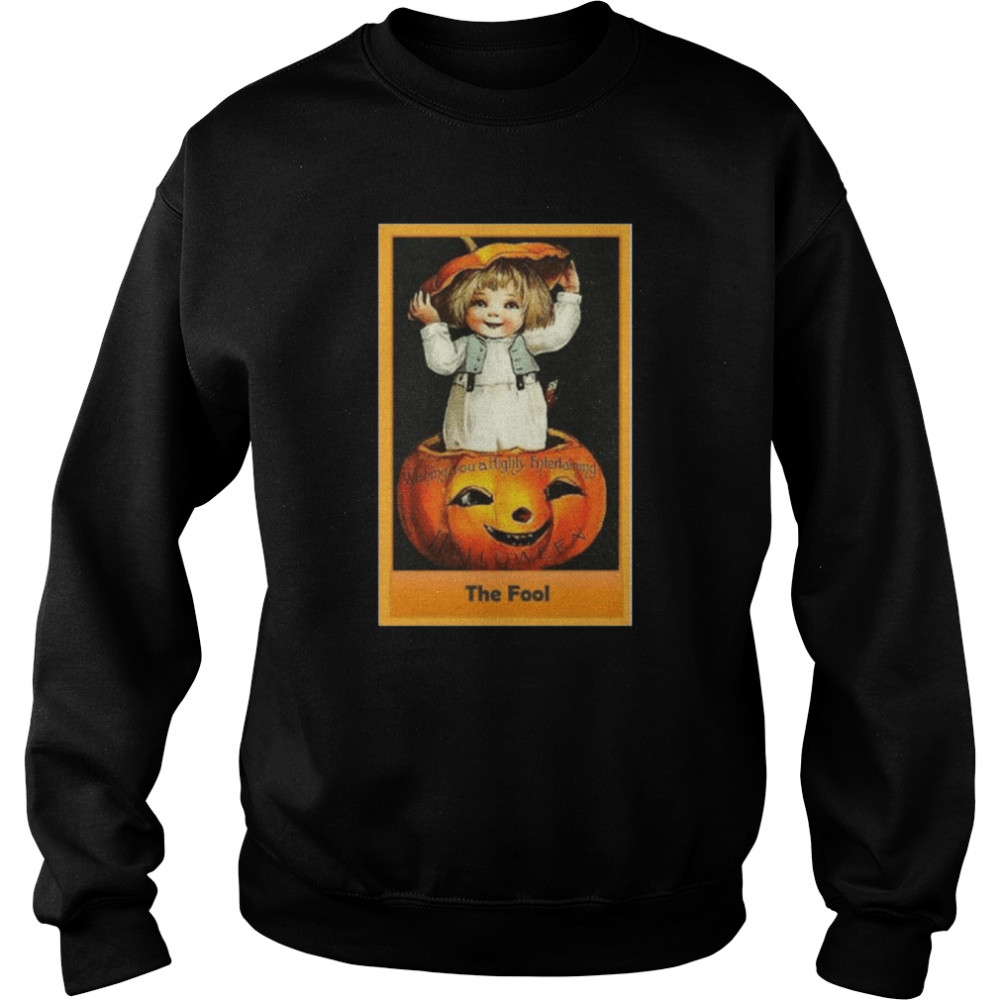 Pocus Hocus Pocus Tarot Halloween The Fool shirt Unisex Sweatshirt