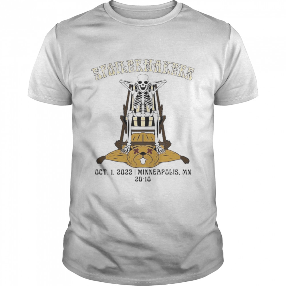 Skeleton Spoilermakers Oct 1 2022 Minneapolis MN 20-10 shirt