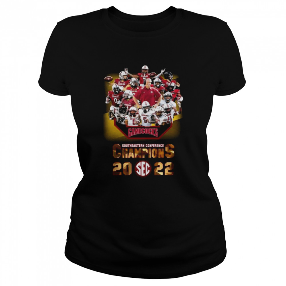 South Carolina Gamecocks Southeastern Conference Champions 2022 shirt Classic Women's T-shirt