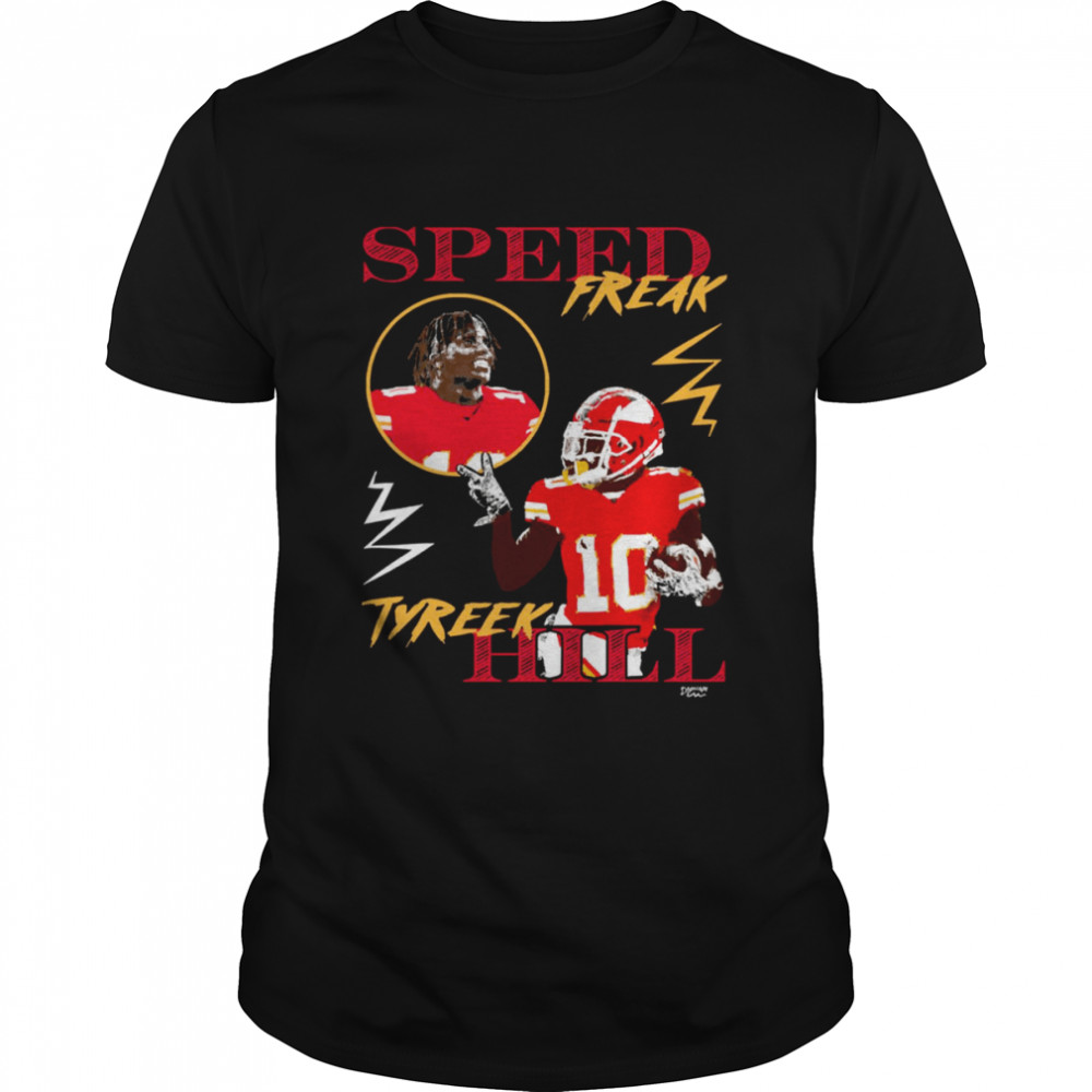 Speed Freak Tyreek Hill Carton shirt Classic Men's T-shirt