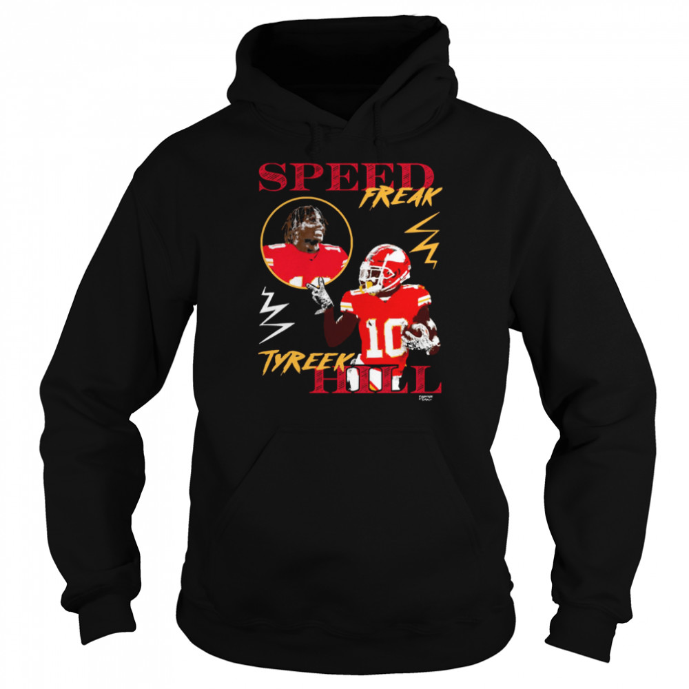 Speed Freak Tyreek Hill Carton shirt Unisex Hoodie