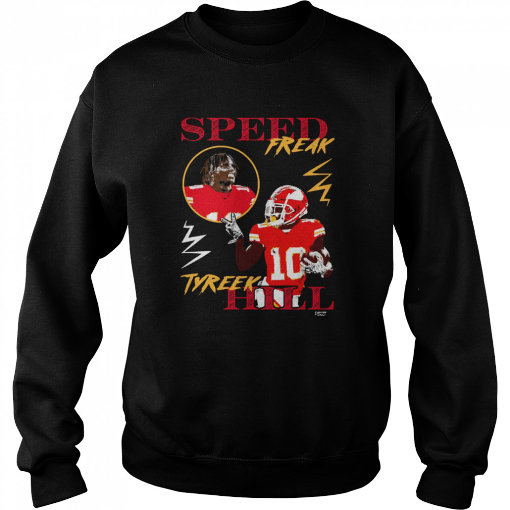 Speed Freak Tyreek Hill Carton shirt Unisex Sweatshirt