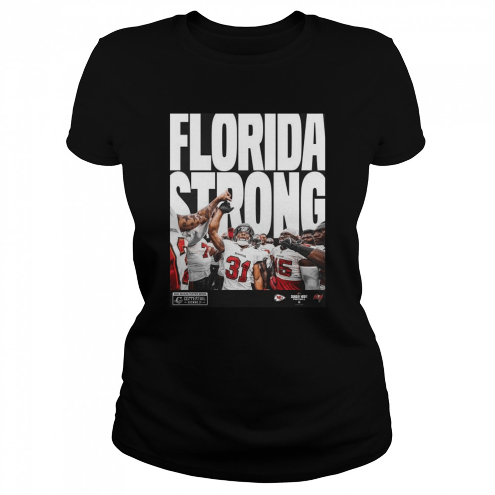 Tampa Bay Buccaneers Florida Strong 2022 Tampa Bay Buccaneers  Classic Women's T-shirt