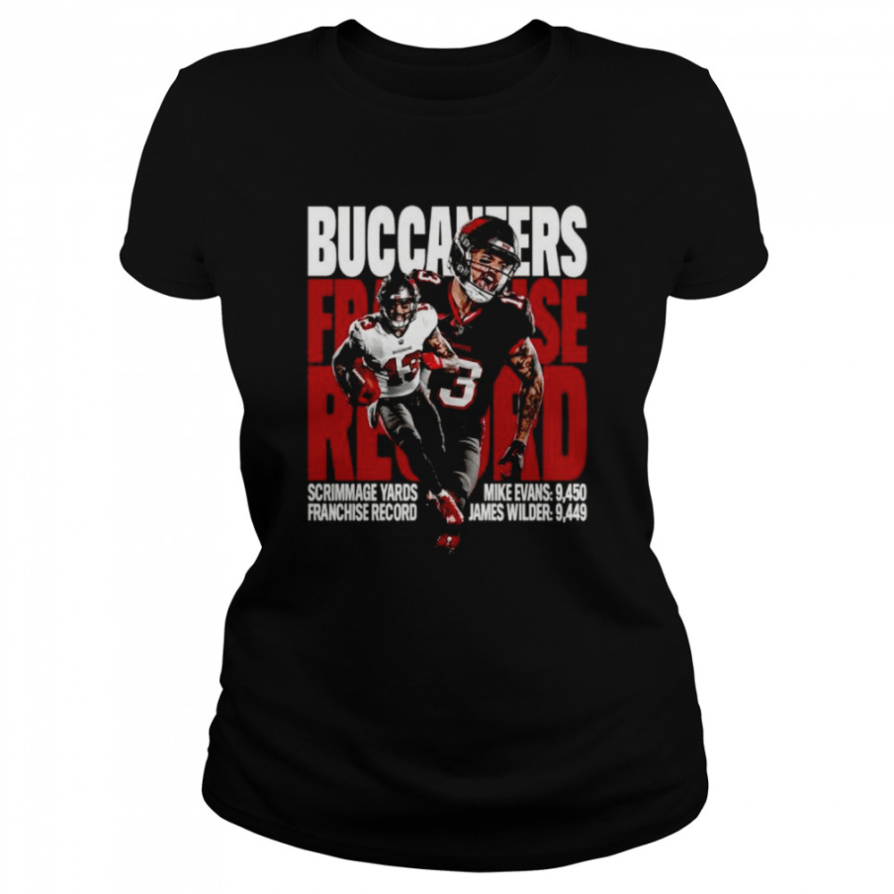 Tampa bay buccaneers scrimmage yards franchise record shirt Classic Women's T-shirt