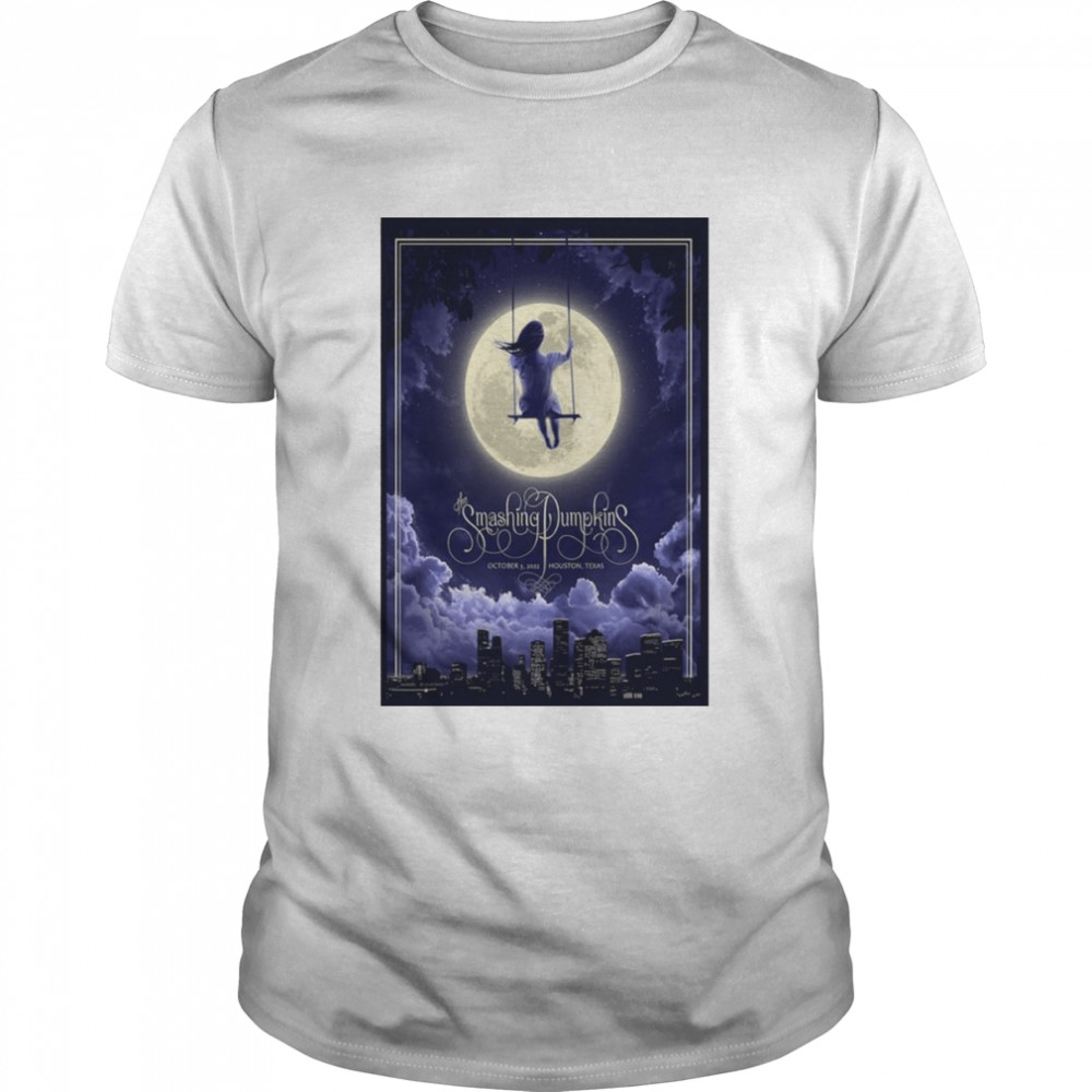 The Smashing Pumpkins Toyota Center in Houston TX Oct 3 2022 Poster shirt