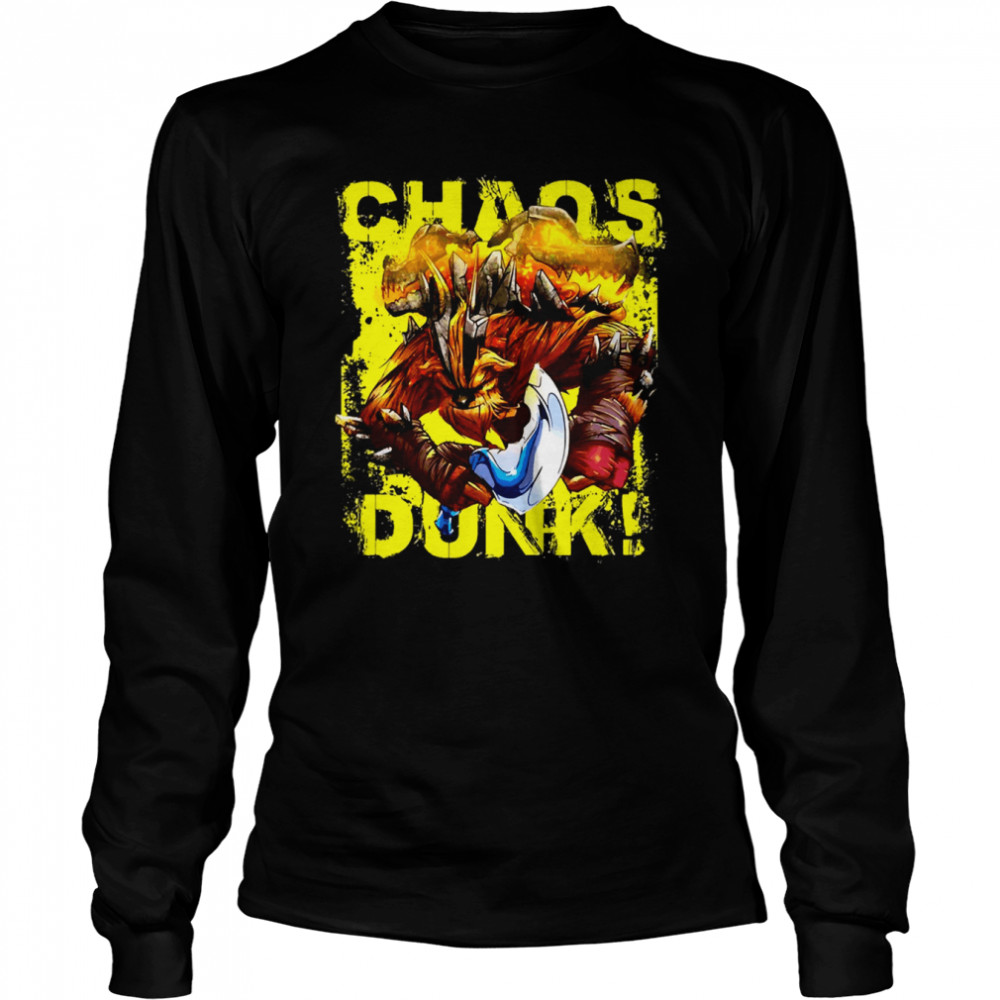 vintage dota chaos dunk shirt long sleeved t shirt