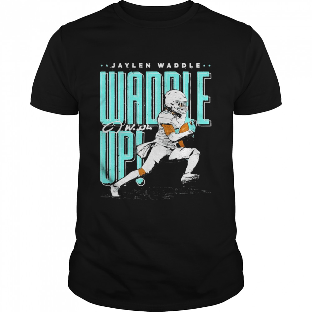 Waddle Up Jaylen Waddle American Football shirt Classic Men's T-shirt