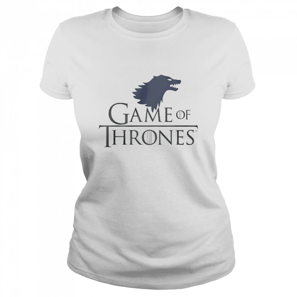 Wolf Game of Thrones shirt Classic Women's T-shirt